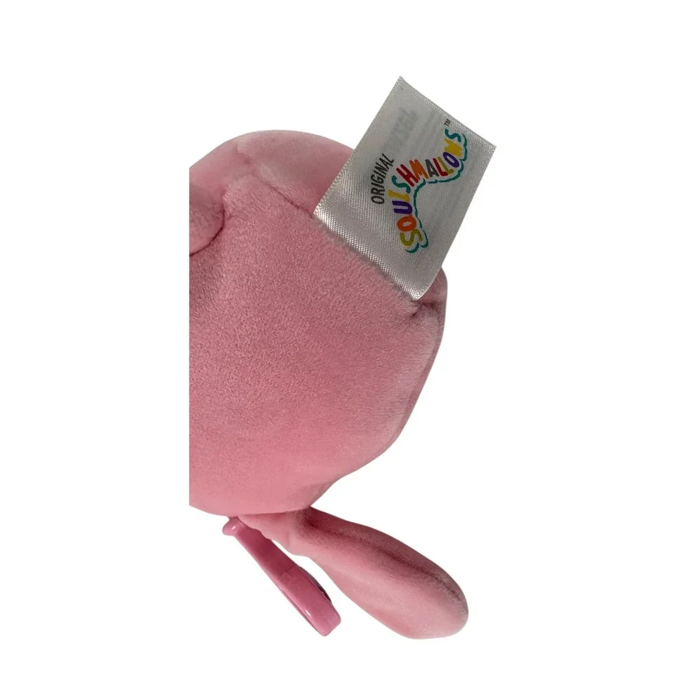 Squishmallows Plush Clip Kids 3.5 Inch Pink New Bop Bunny Easter Backpack Clip